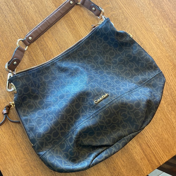Calvin Klein Brown Purse - Picture 1 of 15
